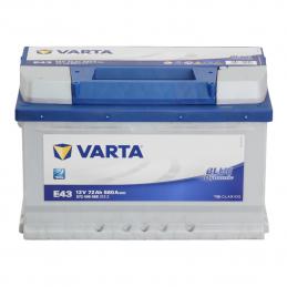 VARTA  BDn  72Ah  680 En (обр)  E43 276х175х175