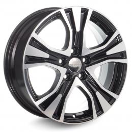 КиК Volkswagen Jetta (KC673) 7x17 PCD5x112 ET54 Dia57.1 Алмаз-черный