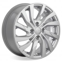 КиК Kia Rio 2 (КС882) 6x15 PCD4x100 ET46 Dia54.1 Silver